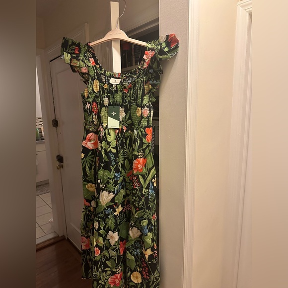 Noir Blooming Botanical Mallie Dress - Picture 2 of 2